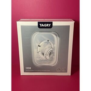TAGRY Bluetooth Headphones with Hi-Res Audio & Active Noise Cancelling 100 HR